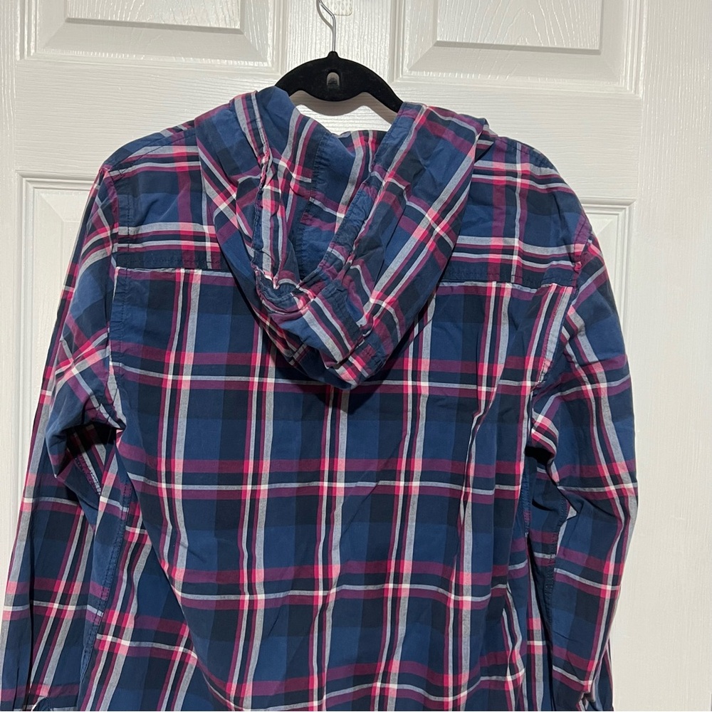 🖤 FREE 🖤 Aeropostale - Men’s Button Up Plaid Shirt - Picture 8 of 8